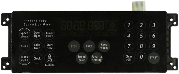 Electrolux Oven 316462868 Electronic Clock Timer ES530I - Black Overlay
