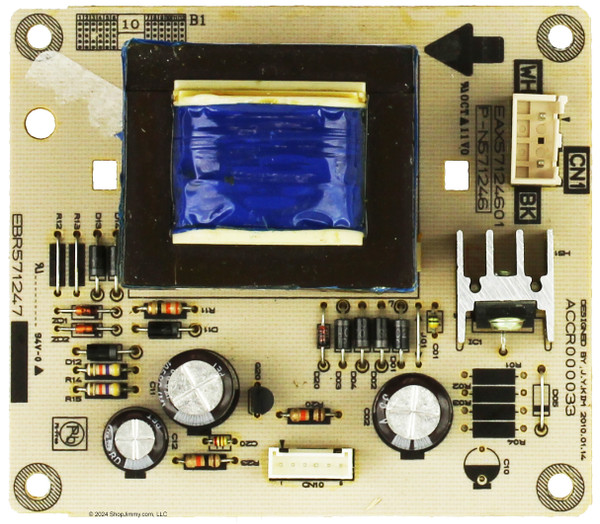 LG Range/Stove EBR57124701 Power Board