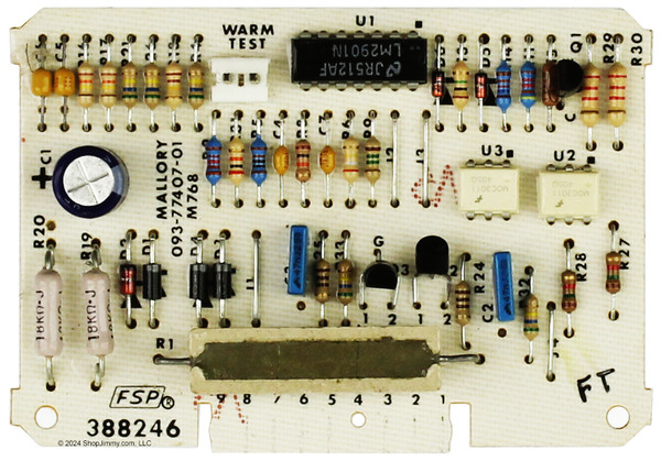 Whirlpool Washer 388246 Control Board