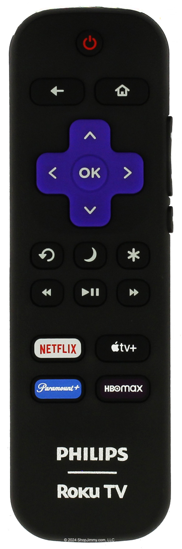 Philips 3026000068 URMT21CND035 Netflix Apple Paramount Remote Control -- Open