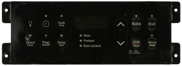 Electrolux Oven 316418310 Electronic Clock Timer ES335, Black Overlay