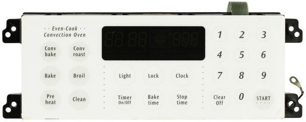 Electrolux Oven 316248000 Electronic Clock Timer ES400, White Overlay