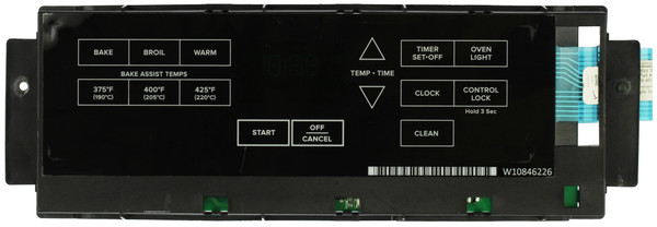Whirlpool Range W10837803 Control Board - Black