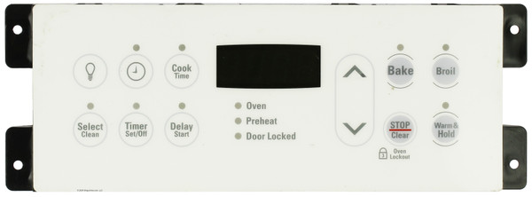 Electrolux Oven 316557211 Electronic Clock Timer ES335, White Overlay