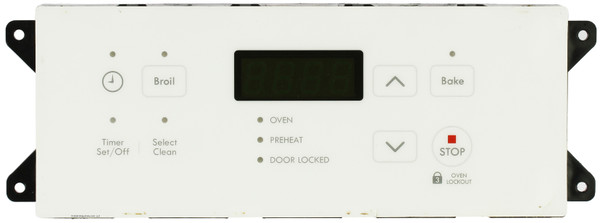 Electrolux Oven 316557116 Electronic Clock Timer ES300, White Overlay