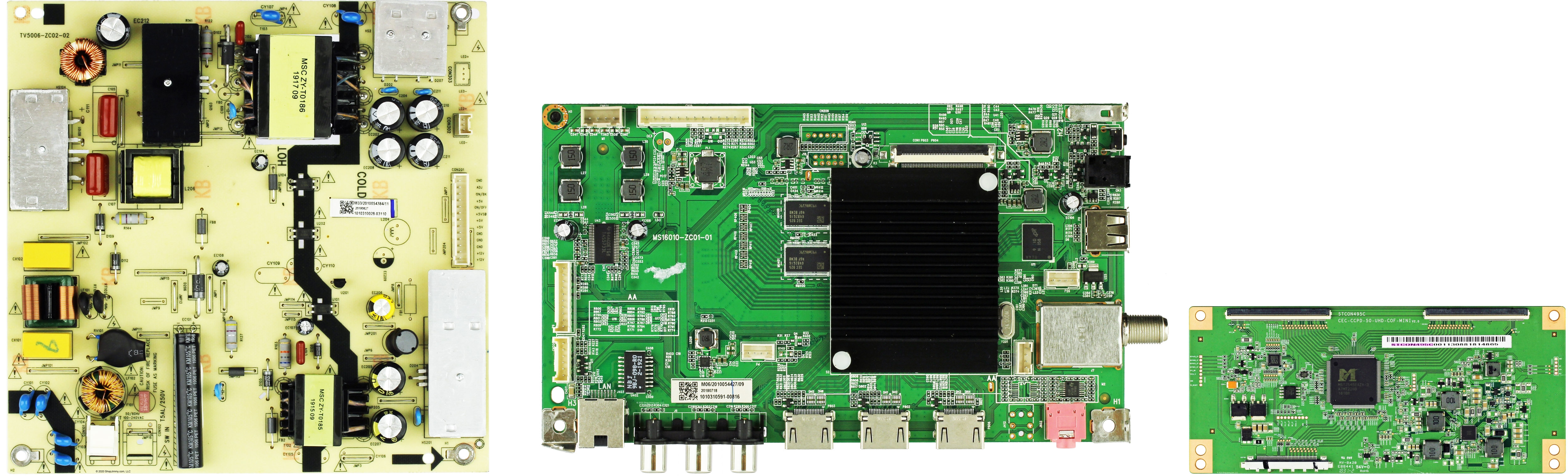 westinghouse lcd tv parts