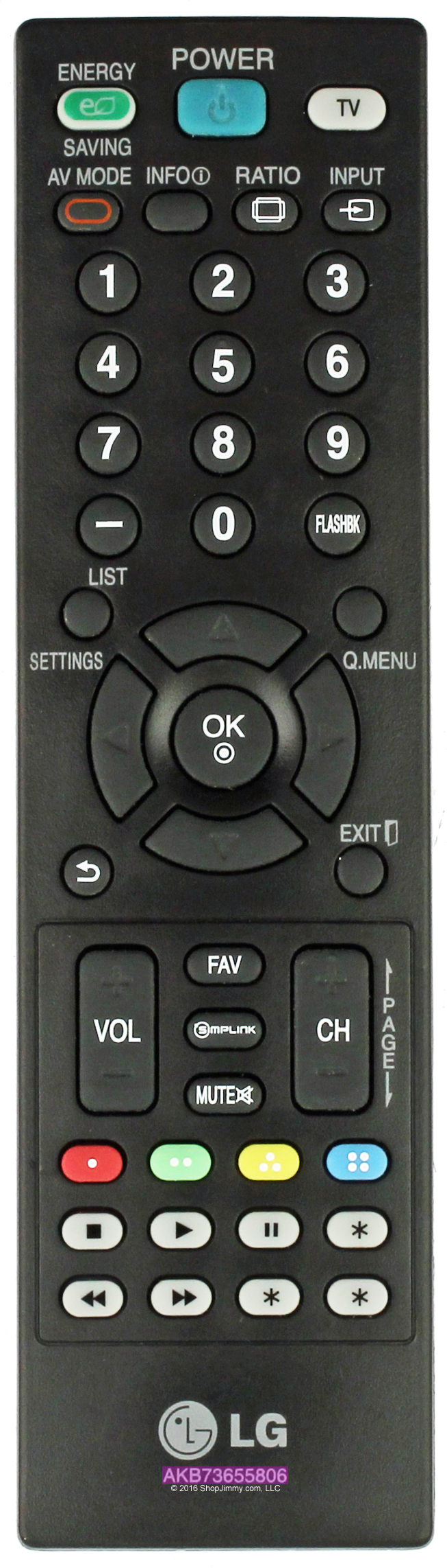 Lg Akb73655806 Remote Control Shopjimmy