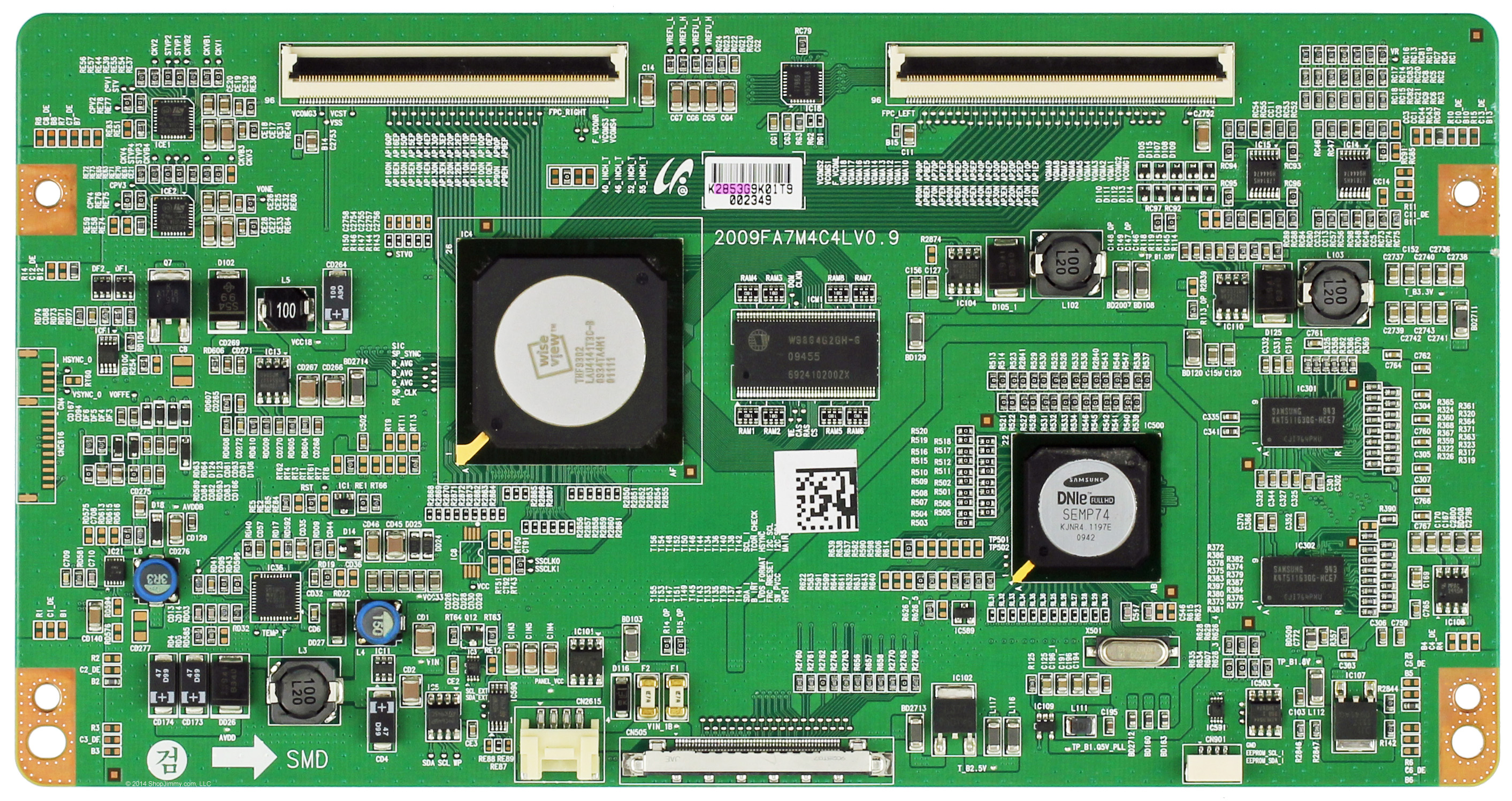 Samsung Bn81 02358a Lj94 02853c Lj94 02853g Or Lj94 02852e T Con Board Shopjimmy