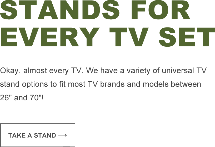 Shop TV Stands