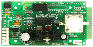 Litton System Litton Life Support 3270067-0101 Oxygen Concentrator Control Board