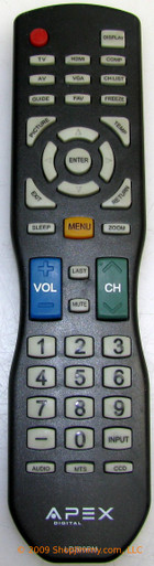 Apex LD200RM Remote Control