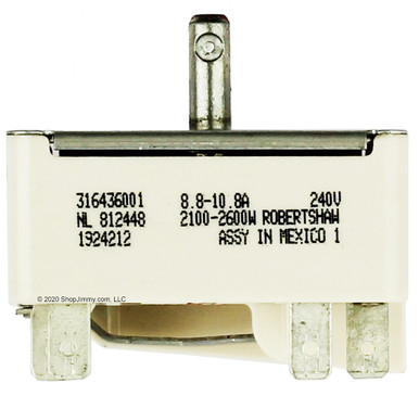 UMI Frigidaire Range 316436001 Infinite Element Switch