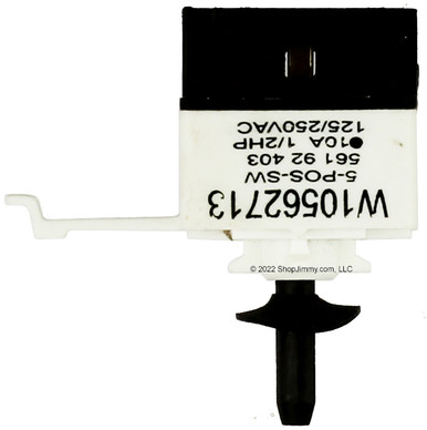 Whirlpool Dryer W10562713 5 Position Switch