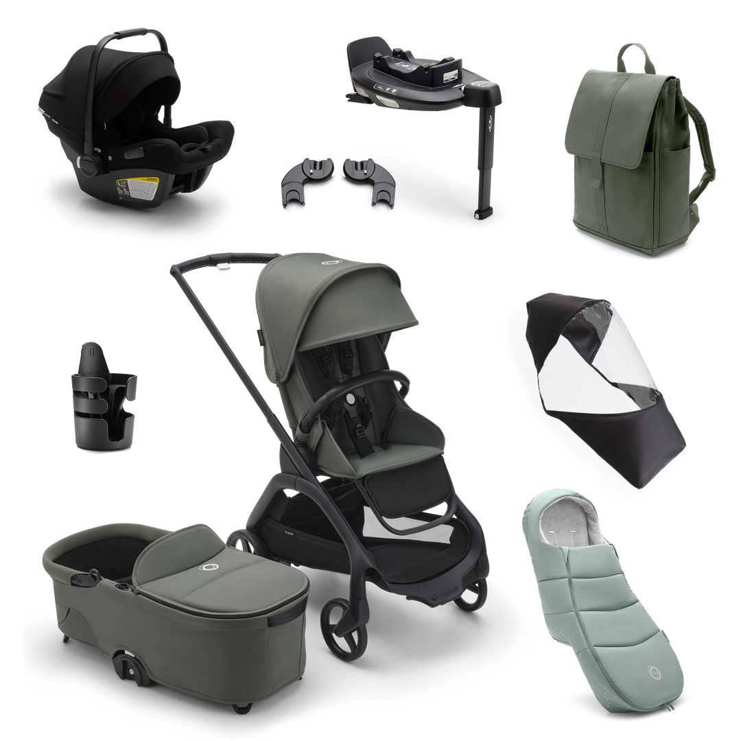 Bugaboo Dragonfly Ultimate Bundle Forest Green1