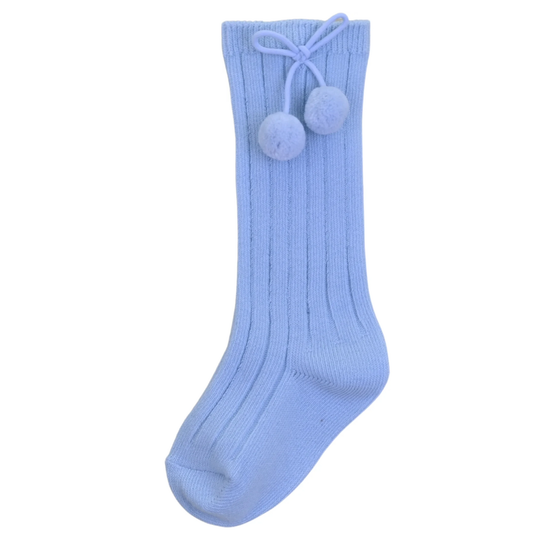 Pex Baby Socks White & Blue 5 Pack