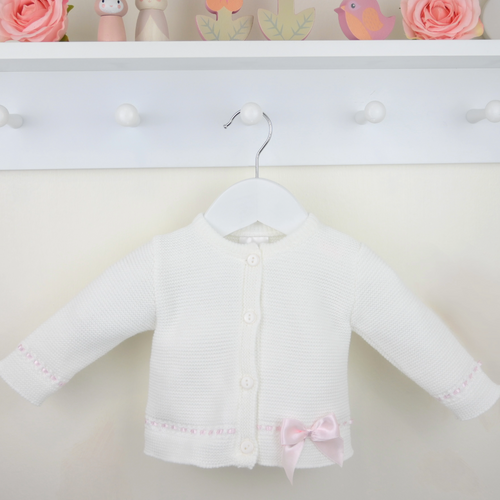 Pex Sophia Cardigan White