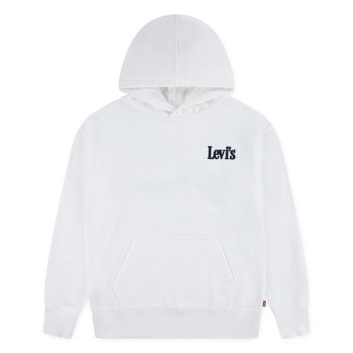 Levis Classic and Clean Hoodie White