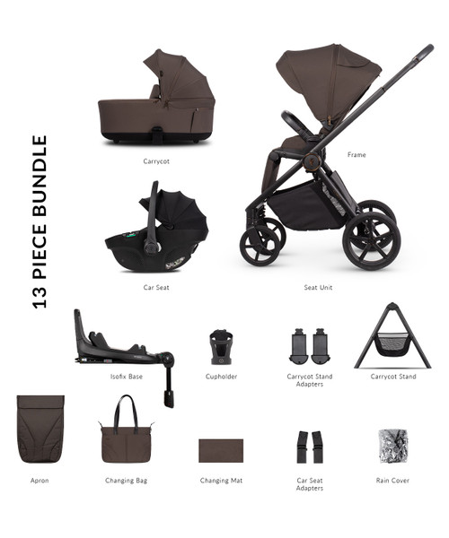 Venicci Claro 2 Chocolate Bundle