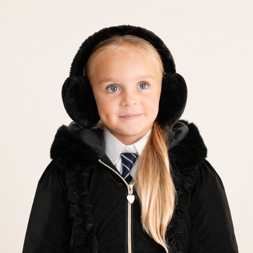 Caramelo Black Ear Muffs