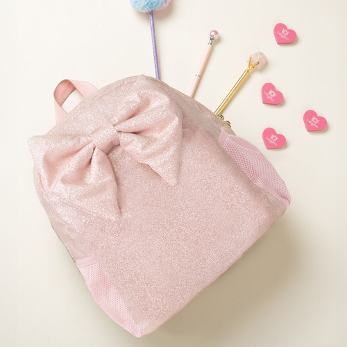 Caramelo Pink Glitter Backpack