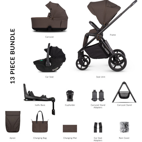 Venicci Claro 2 Chocolate Bundle