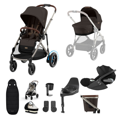 Cybex e-Gazelle S TPE Chocolate Brown