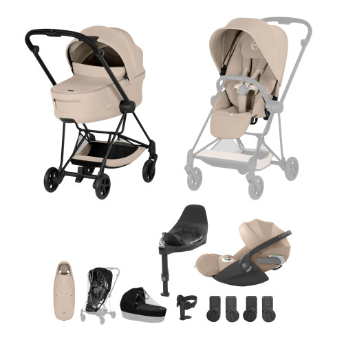 CYBEX MIOS COMFORT - Fold Cot Ultimate Travel System Bundle