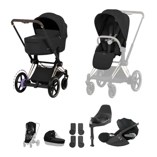 CYBEX ePRIAM COMFORT - Fold Cot Travel System Bundle