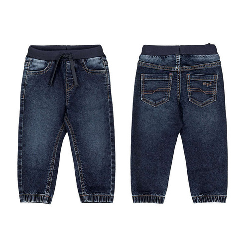 Mayoral Soft Denim Jogger Pants