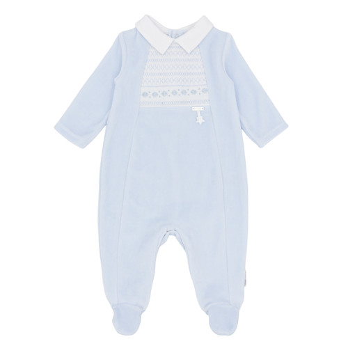 Blues Baby Blue Velour All In One