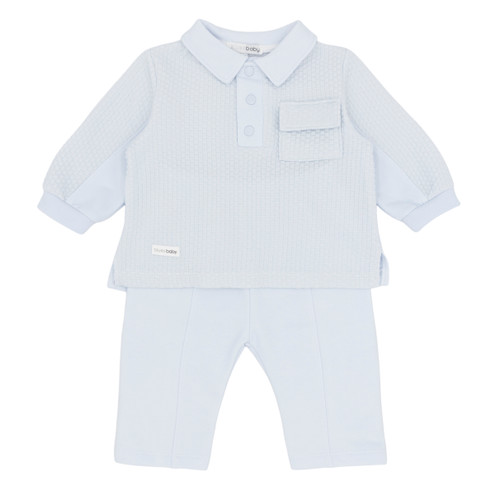Blues Baby Blue Polo Set