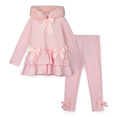 A Dee Alina Fur Hood Legging Set