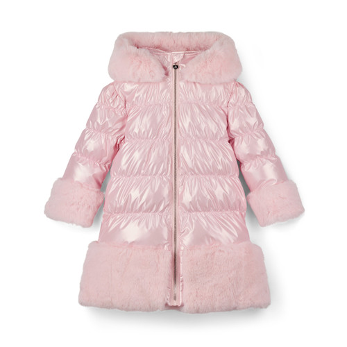 A Dee Aurora Long Fur Trim Jacket