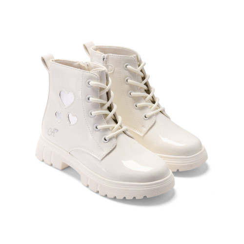 A Dee Amore Snow White Heart Boots
