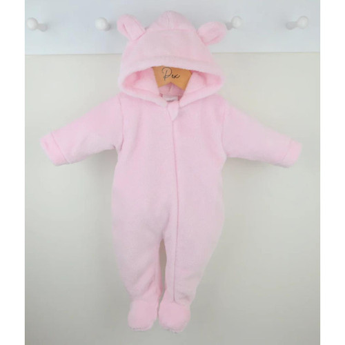 Pex Snuggle Pink Sleepsuit