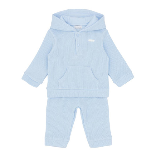 Amore Blue Knitted Jog Set