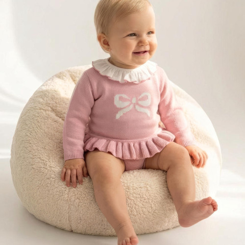 Pex Bow Pants Suit