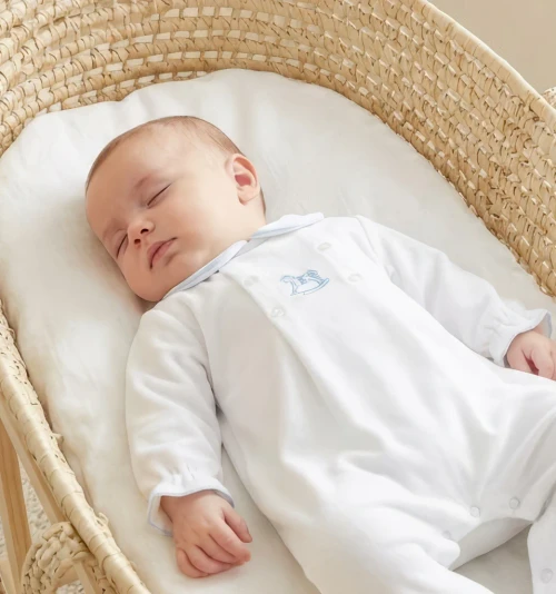 Pex George White & Blue Sleepsuit