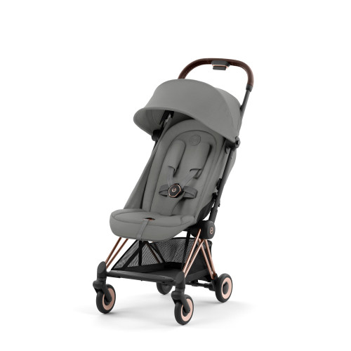 Cybex COYA Compact Stroller 2023 – Mirage Grey/Rose Gold