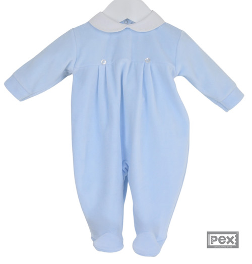 Pex Silvio Blue Sleepsuit