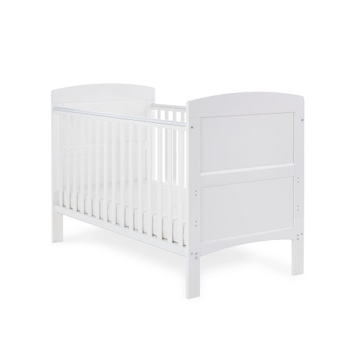 O Baby Grace Cot Bed 2 Piece Room Set - White