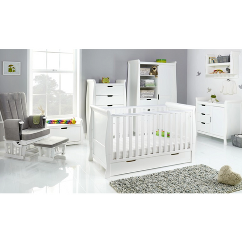 O Baby Stamford Classic Sleigh Room Sets - White