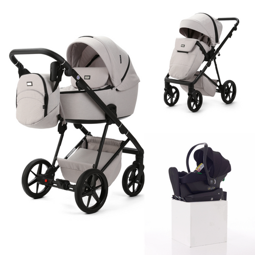 Mee-Go Milano Evo - 3 in 1 + Accessories - Biscuit