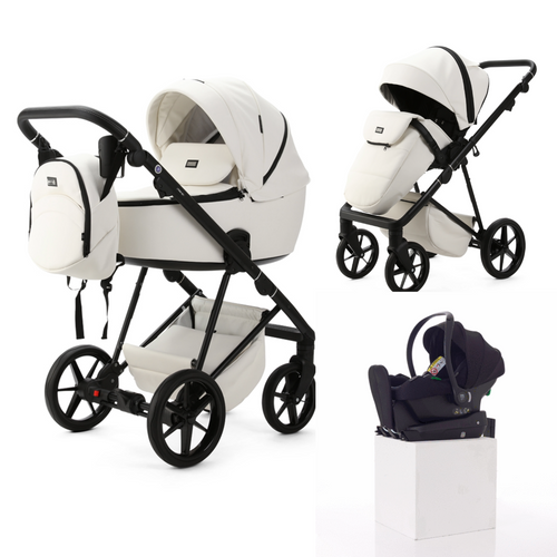 Mee-Go Milano Evo Luxe - 3 in 1 + Accessories - Pearl White