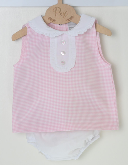 Pex Pink & White 'Helena' Outfit