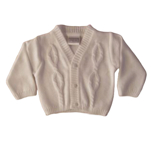 Pex Simon White Cardigan