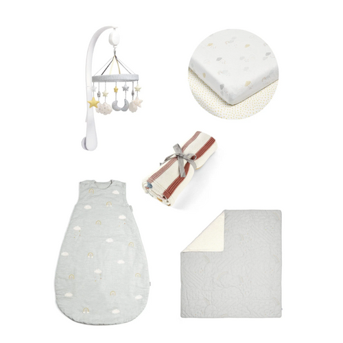 Mamas & Papas Dream Upon a Cloud 5 Piece Nursery Bundle