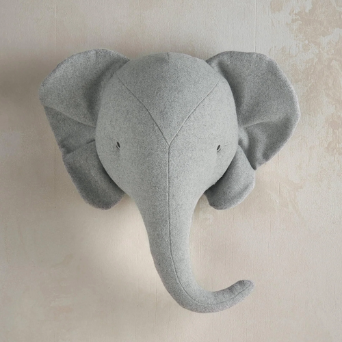 Mamas & Papas Born to be Wild - Elephant Head Wall Art