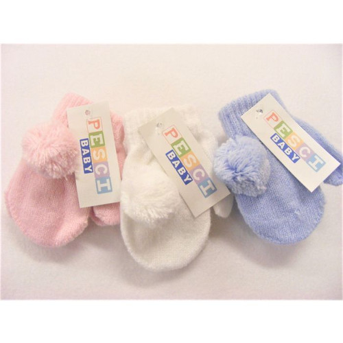 Pesci Pom Pom Mittens - Baby