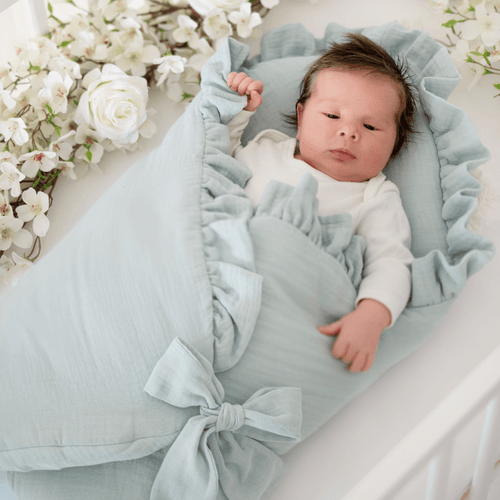 Baby Nest Muslin Mint Baby Nest Muslin Mint